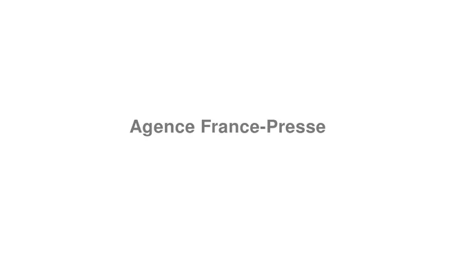 How to Pronounce Agence France-Presse