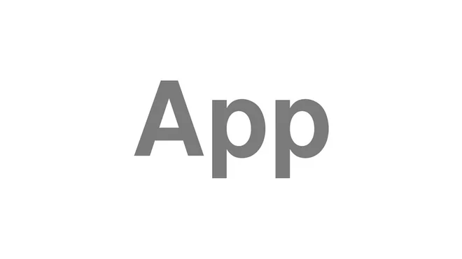 How to Pronounce App