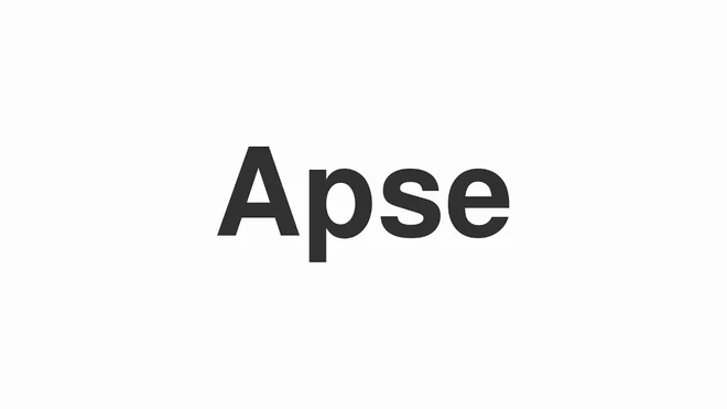 How to Pronounce Apse