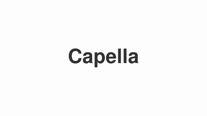 How to Pronounce Capella