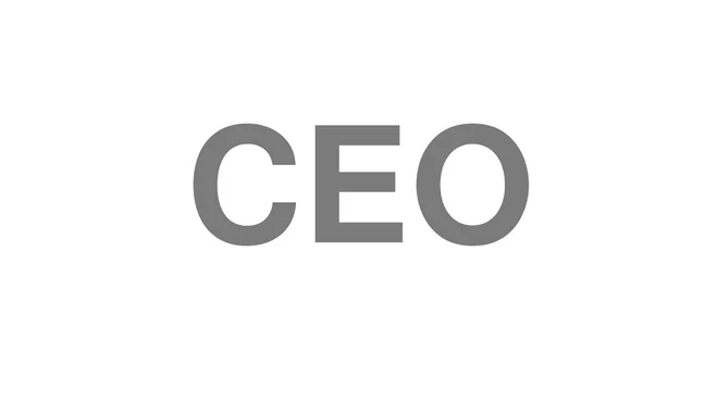 How to Pronounce CEO