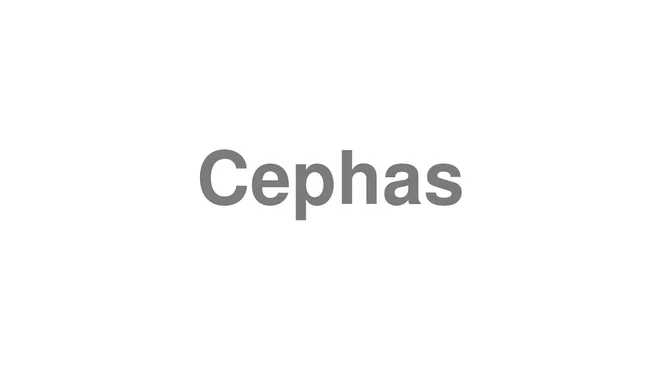 How to Pronounce Cephas