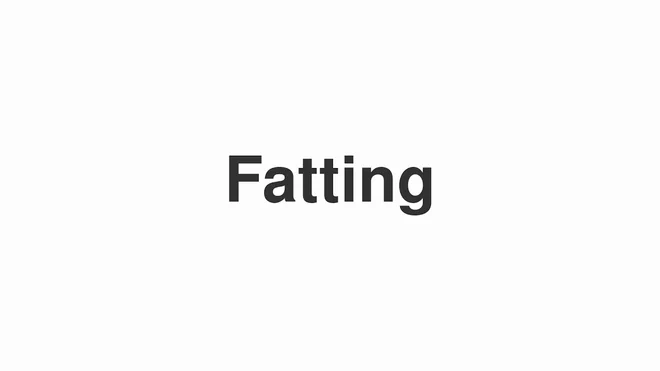 How to Pronounce Fatting