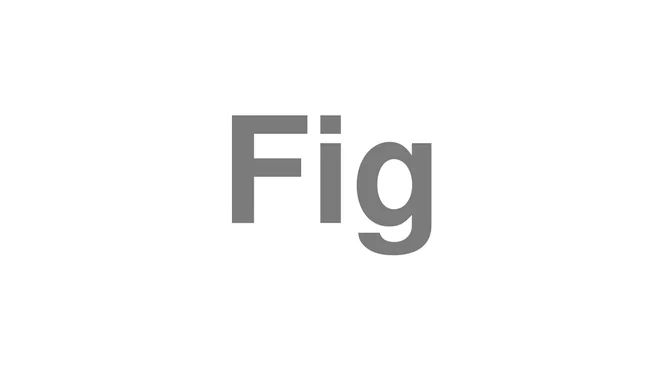 How to Pronounce Fig