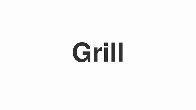 How to Pronounce Grill