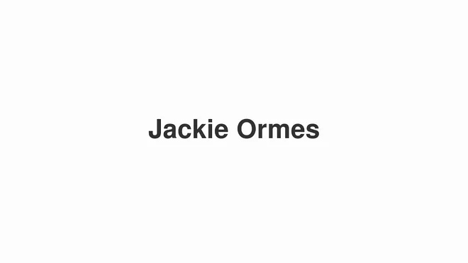 How to Pronounce Jackie Ormes