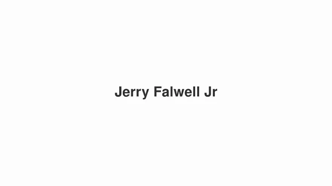How to Pronounce Jerry Falwell Jr