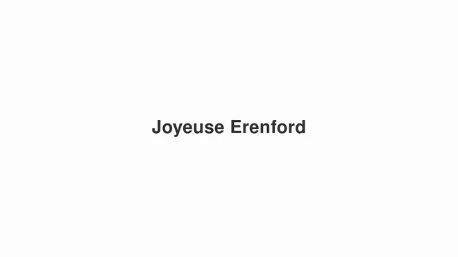 How to Pronounce Joyeuse Erenford (Game of Thrones)