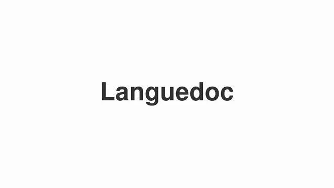 How to Pronounce Languedoc