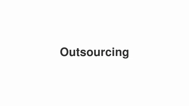How to Pronounce Outsourcing