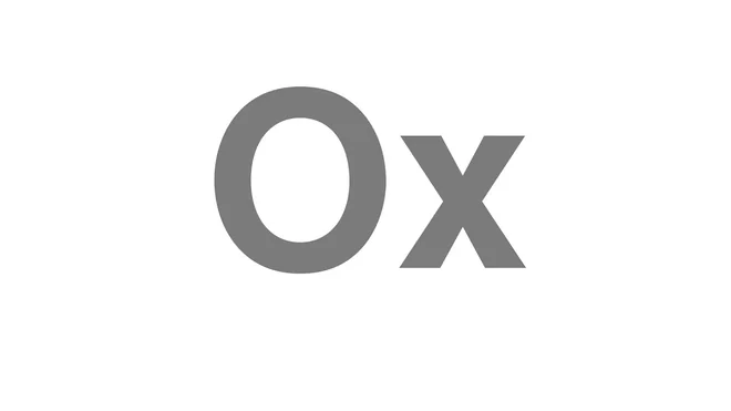 How to Pronounce Ox