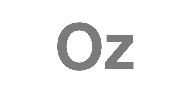 How to Pronounce Oz
