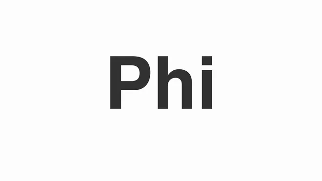 How to Pronounce Phi