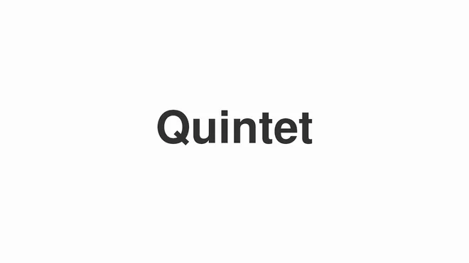 How to Pronounce Quintet