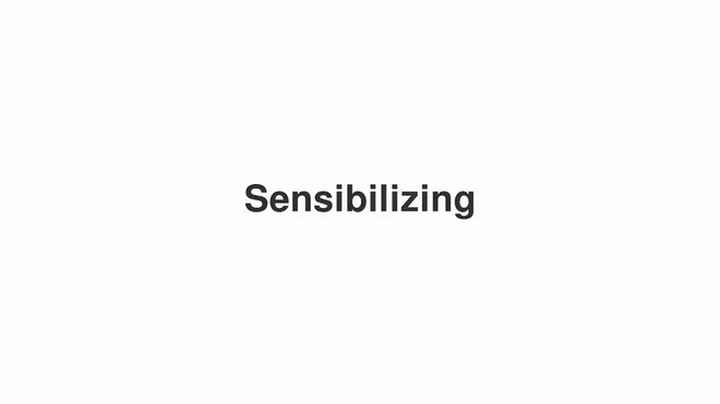 How to Pronounce Sensibilizing