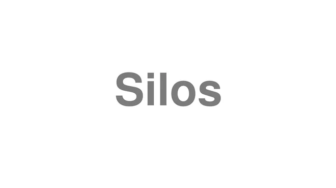 How to Pronounce Silos