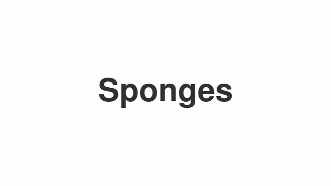 How to Pronounce Sponges