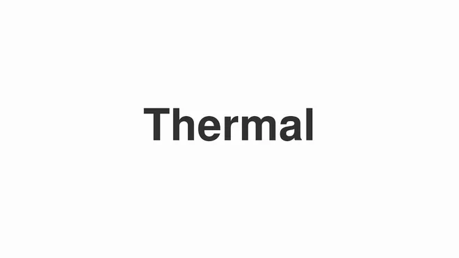 How to Pronounce Thermal