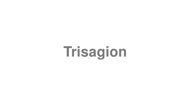 How to Pronounce Trisagion