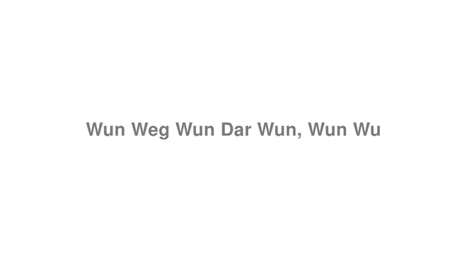How to Pronounce Wun Weg Wun Dar Wun, Wun Wu (Game of Thrones)