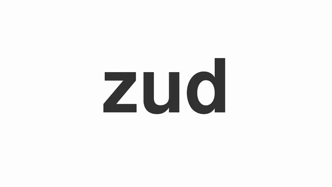 How to Pronounce zud